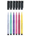 Cienkopisy Pitt Artist Pen Manga Etui 6 Sztuk Shojo Faber-Castell 167155FC