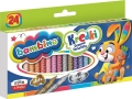 Kredki Szkolne Bambino Z Glinki 24 Kolory