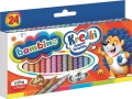 Kredki Szkolne Bambino Z Glinki 24 Kolory