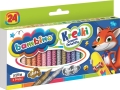 Kredki Szkolne Bambino Z Glinki 24 Kolory