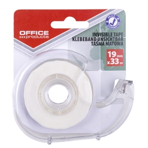 Taśma Klejąca Office Products Na Dyspenserze 19mmx33m Matowa 