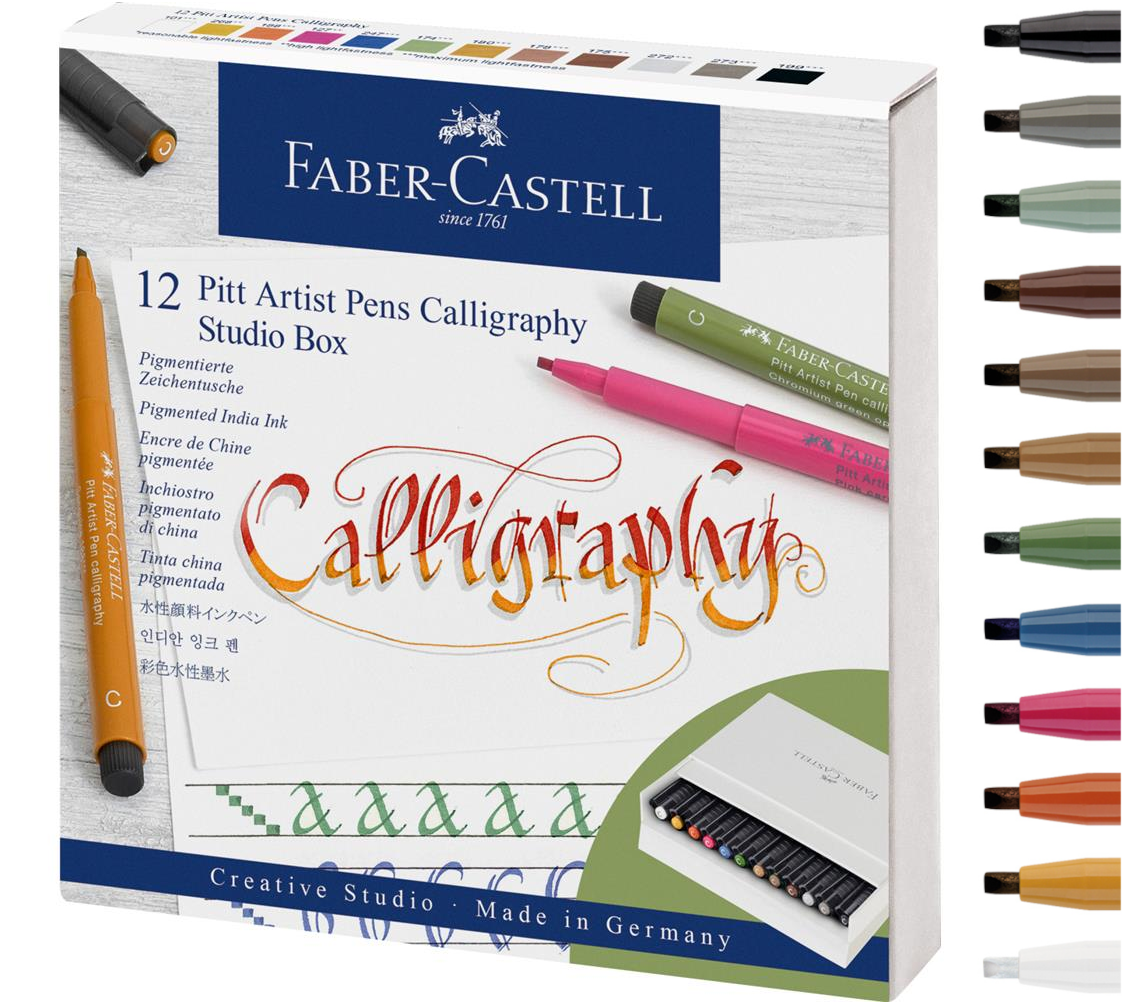 Zestaw Do Kaligrafii Pitt Artist Pen Faber-Castell