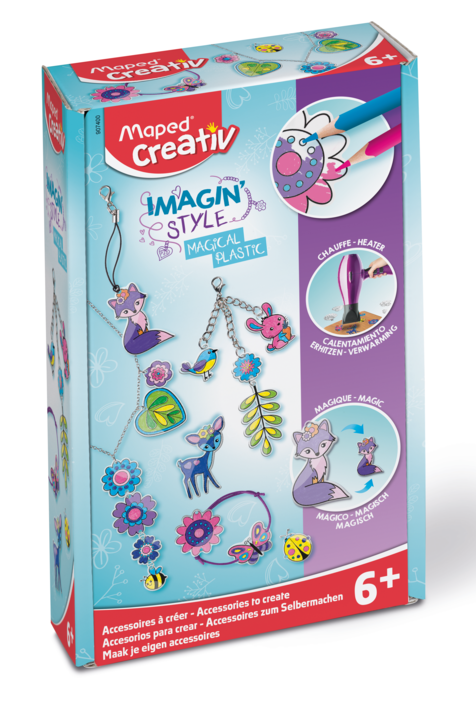 Zestaw Kreatywny Magiczny plastik + akcesoria Creativ Maped