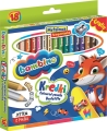 Kredki Bambino Drewniane 18 Kolorów + Temperówka