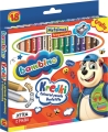 Kredki Bambino Drewniane 18 Kolorów + Temperówka