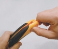 Nóż bezpieczny trapezowy KDS SA-11B Safety Master + 2 ostrza