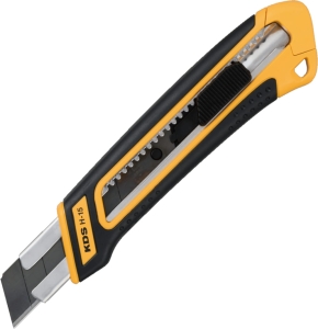 Nóż segmentowy 25mm KDS H-15 Grip Fit Auto-Lock + 1 sztuka