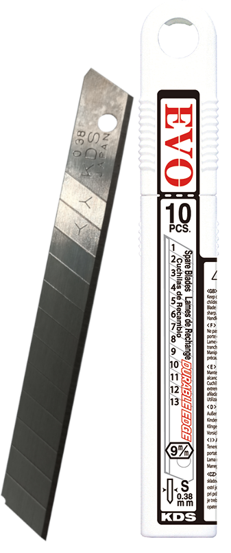 Ostrza segmentowe 9mm KDS Japan SB-10 EVO 10 sztuk