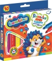 Flamastry Trójkątne Jumbo Bambino 10 Kolorów