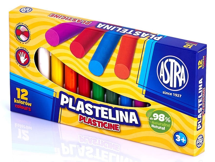 Plastelina Astra 12 kolorów 83813906