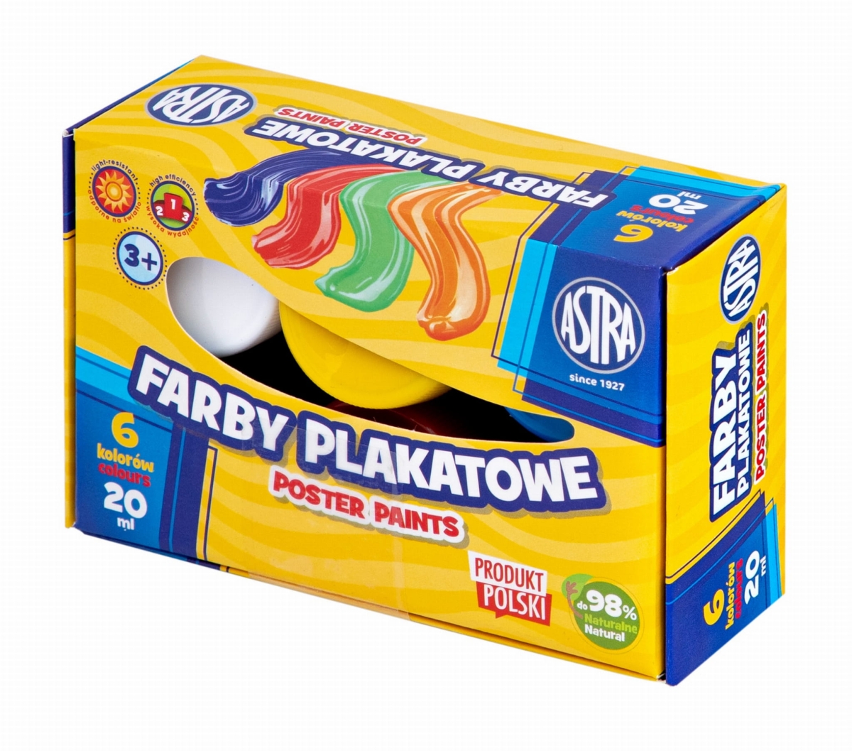 Farby Plakatowe Astra 6 kol 301123040