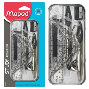Cyrkiel Study 10 elementów blister 19409 Maped