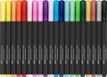 Pisaki Pędzelkowe Black Edition 20 Kol. Faber-Castell 116452 FC
