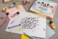 Zestaw Cienkopis STABILO point 88 mini/Flamaster STABILO Pen 68 Mini/zakreślacz BOSS Mini Pastellove 2.0/ołówek Swano Pastel - etui 35 szt 77/5-9-5