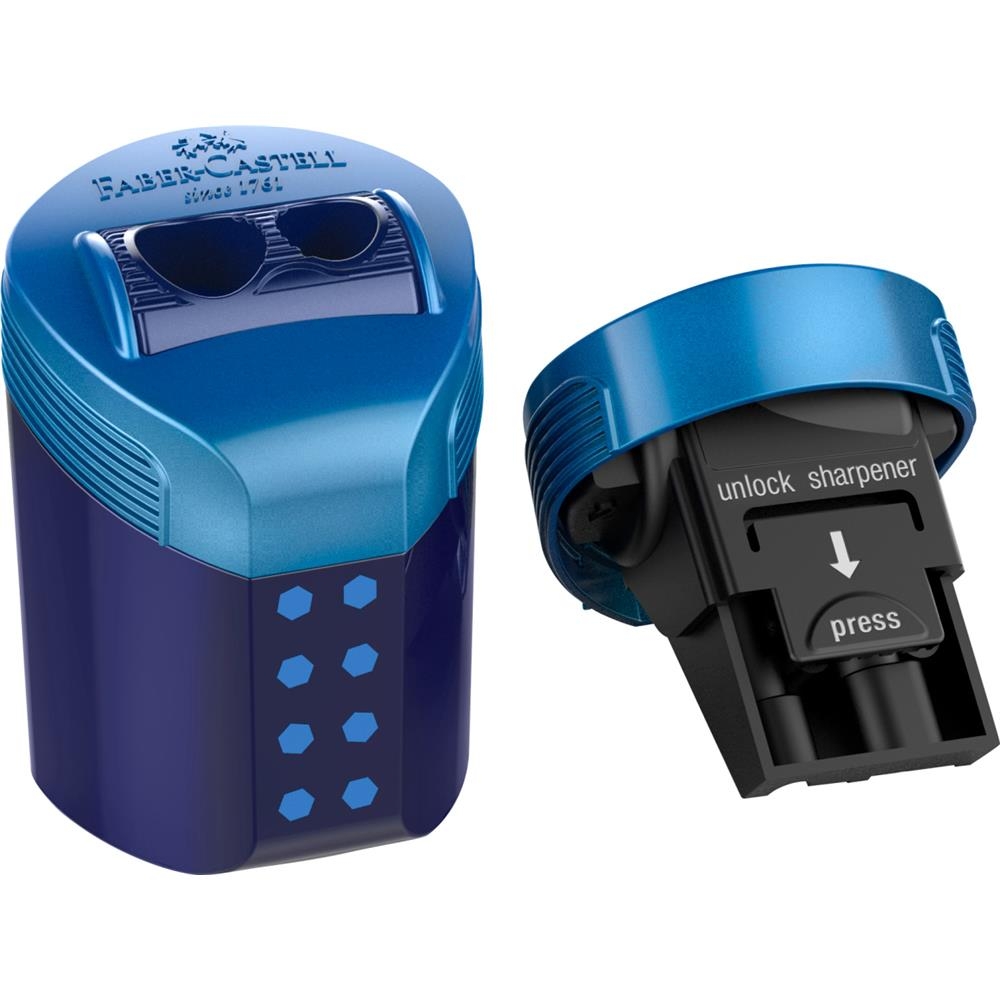 Temperówka Podwójna Rollon Dots Faber-Castell Niebieska 183910 FC