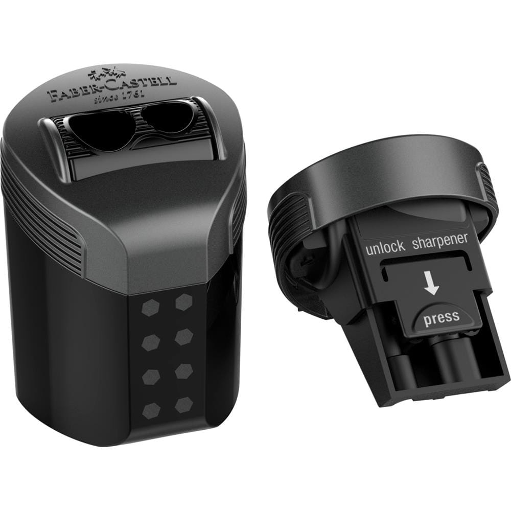 Temperówka Podwójna Rollon Dots Faber-Castell Czarny 183910 FC