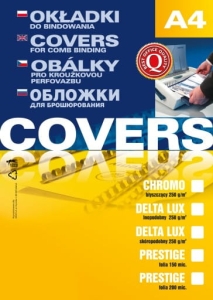 Okładka Do Bindowania A4 Prestige 200mic /100szt/ Żółty