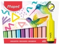 Zakreślacz Fluo Peps Maped mix kol. 6 fluo + 6 pastel W Etui 740901