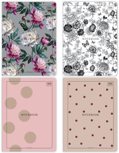 Zeszyt A5/60 # KRATA UV Trends Girls Interdruk ZE60#TG KOMPLET 10X