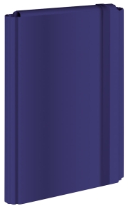 Teczka Skrzydłowa z Gumką Twarda Oprawa A4+ Ciemnoniebieska Interdruk