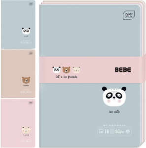 Zeszyt A5 16 kol3= 90g BB GIRLS 3szt. Interdruk