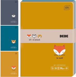 Zeszyt A5 16 kol3= 90g BB BOYS 3szt. Interdruk