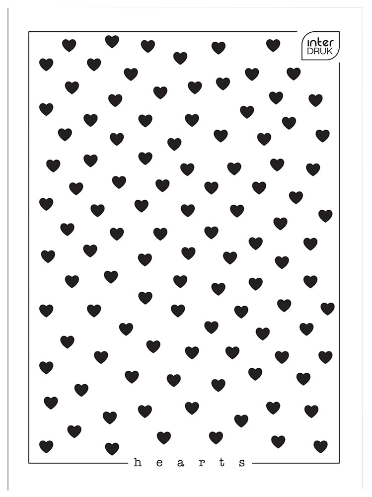 Zeszyt A4 80# M 70G UV Hearts