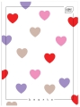 Zeszyt A4 80# M 70G UV Hearts
