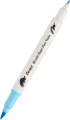 Pisak Brush Pentel Dwustronny Jasny Błękit SESW30C-T136