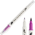 Pisak Brush Pentel Dwustronny Magenta SESW30C-T120