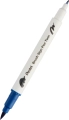 Pisak Brush Pentel Dwustronny Stalowo Niebieski SESW30C-T117