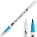 Pisak Brush Pentel Dwustronny Turkusowy SESW30C-T114