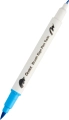 Pisak Brush Pentel Dwustronny Błękitny SESW30C-T110