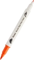 Pisak Brush Pentel Dwustronny Pomarańczowy SESW30C-T107