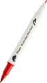 Pisak Brush Pentel Dwustronny Czerwony SESW30C-T102