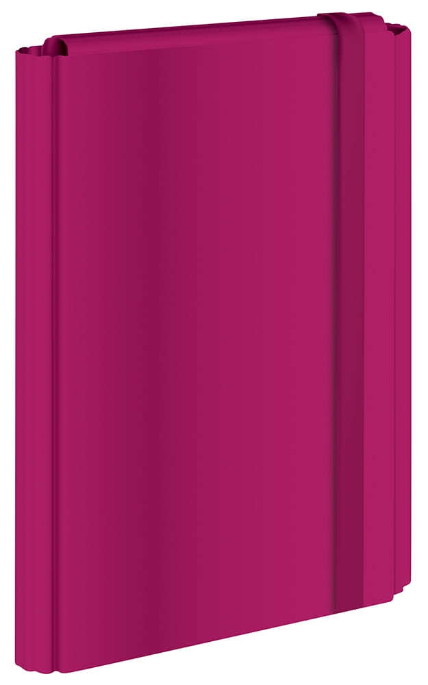 Teczka Skrzydłowa z Gumką Twarda Oprawa A4+ Fuksja Interdruk