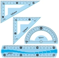 Zestaw Flex mini linijki elastyczne z gumowymi elementami blister Maped 244069