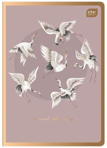 Zeszyt A5 96# M 70g Metallic Satin Gold Interdruk