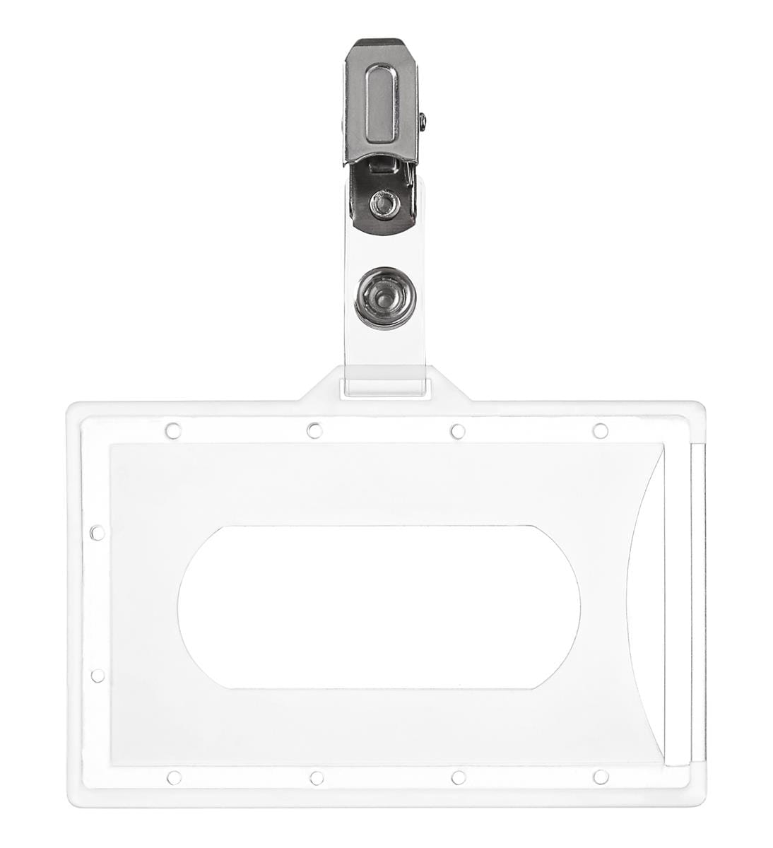 Identyfikator Holder Z Klipsem /50szt./ '92x59mm'