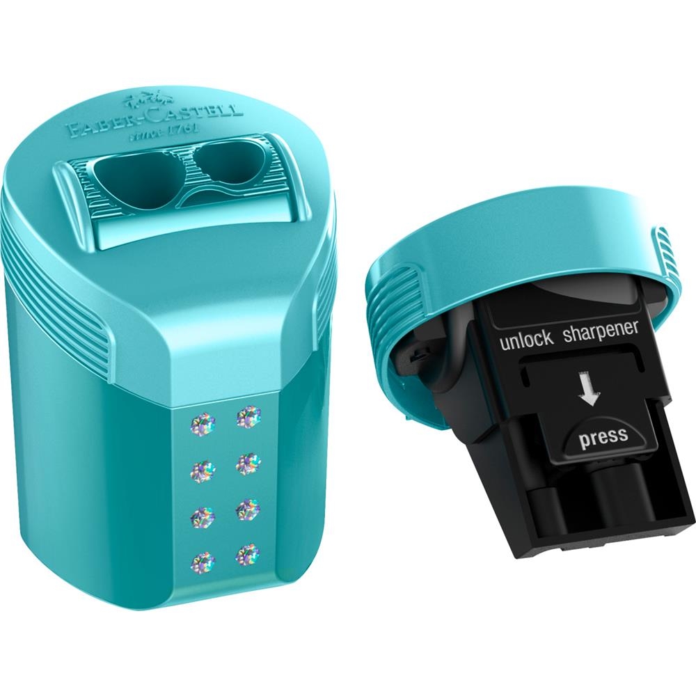 Temperówka Podwójna Rollon Sparkle Mix Kolorów Faber-Castell