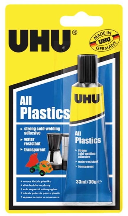 Klej Do Plastiku All Plastics 33ml Blister UHU 37595UHU