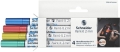 Marker Akrylowy Schneider Paint-It Metallic 2mm 4 Sztuki - Niebieski, Czerwony, Żółty, Zielony