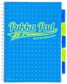 Kołonotatnik Pukka Project Book Neon DOTS A4 Kratka Niebieski 8471-NEO