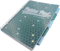 Kołonotatnik Pukka Project Glee Book A4 Kratka Zielony 3005-GLE(SQ)