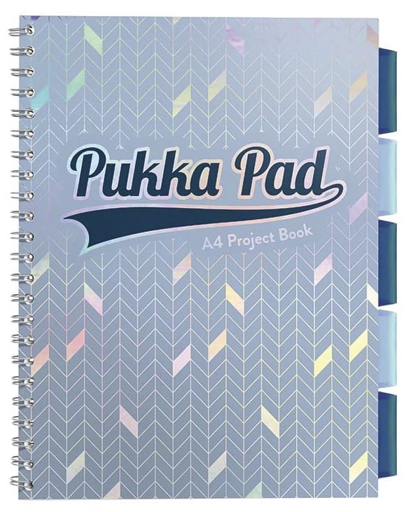 Kołonotatnik Pukka Project Glee Book A4 Kratka Jasnoniebieski 3006-GLE(SQ)