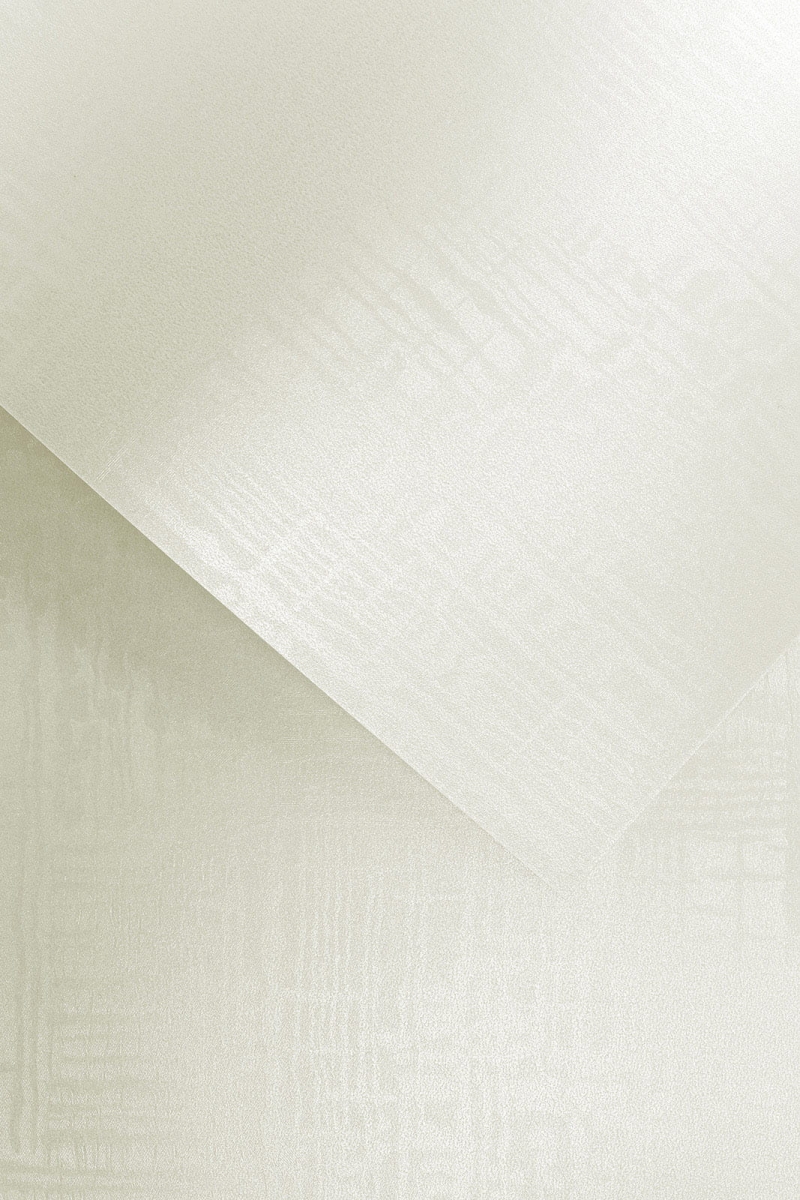 Papier Ozdobny Satyna Biały 220g /20szt/ Galeria Papieru 201104