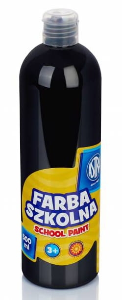 Farba Szkolna Astra 0,5L Czarna 'AS 83410905'