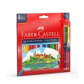 Kredki Ołówkowe Faber-Castell Zamek Edycja Limitowana Wawel 24 Kol.+3 Kredki Dwustronne +Kolorowanka
