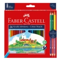 Kredki Ołówkowe Faber-Castell Zamek Edycja Limitowana Wawel 24 Kol.+3 Kredki Dwustronne +Kolorowanka
