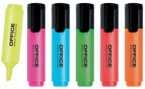 Zakreślacz Office Products /6szt/ w Etui 17055319-99